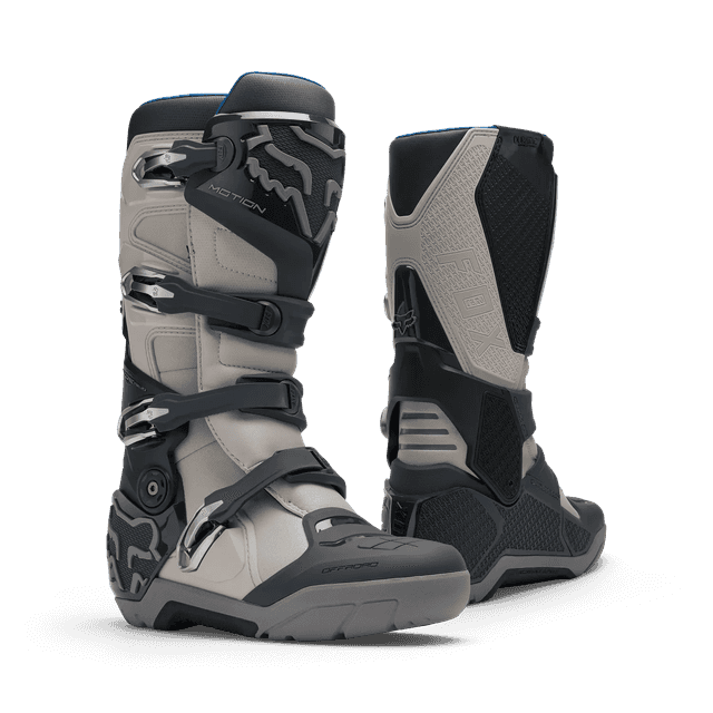 Fox Motion X Off-Road Motocross Boots - Chalk